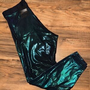 Savage X Fenty Iridescent Blue Leggings